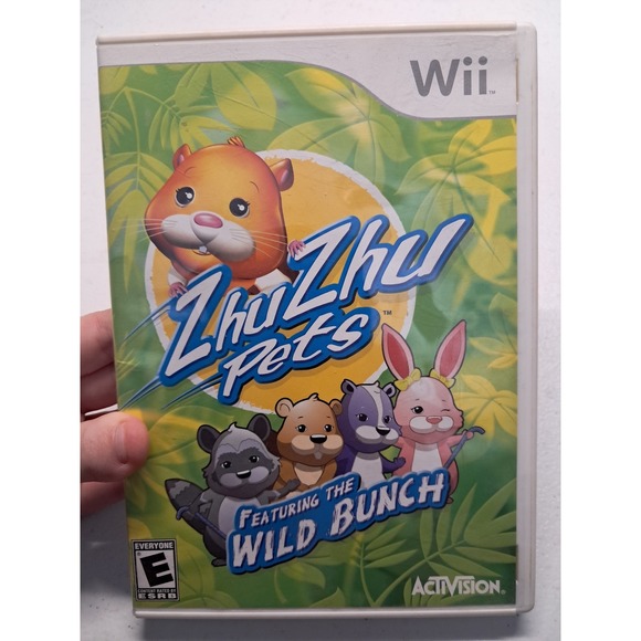 Activision Other - ZhuZhu Pets Featuring The Wild Bunch Nintendo Wii Game Activision RVL-S2ZE-USA‎